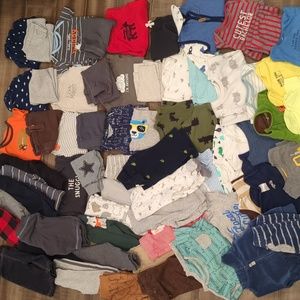 Baby Boy 3mth Clothing Lot 66 items